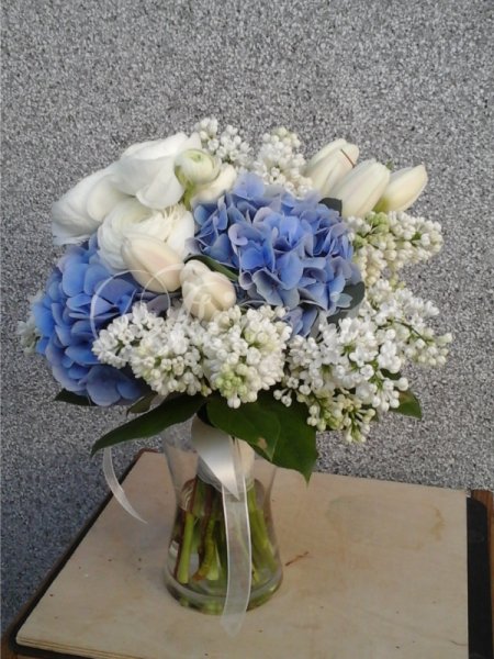 kvetinarstvi-praha-svatebni-kytice-svetle-modra-bila-hortenzie-tulipany-serik-pryskyrnik-3