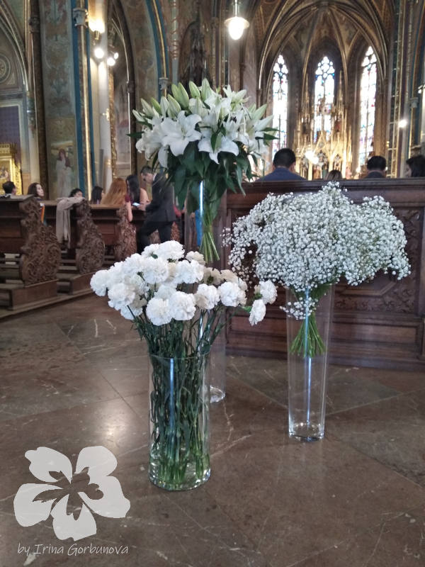 Květiny pro svatební obřad