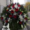 Wreath in the colors of the Czech tricolor