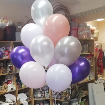 15 balónků s heliem