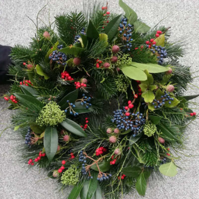 Hanging wreath